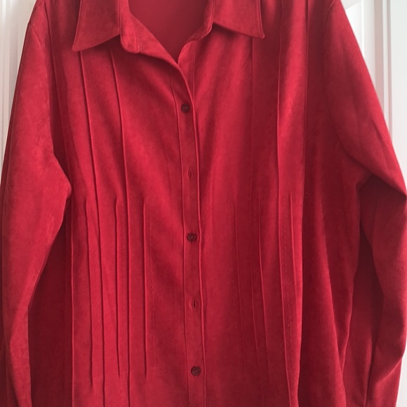 Women’s Suede Shirt - Picture 2 of 4